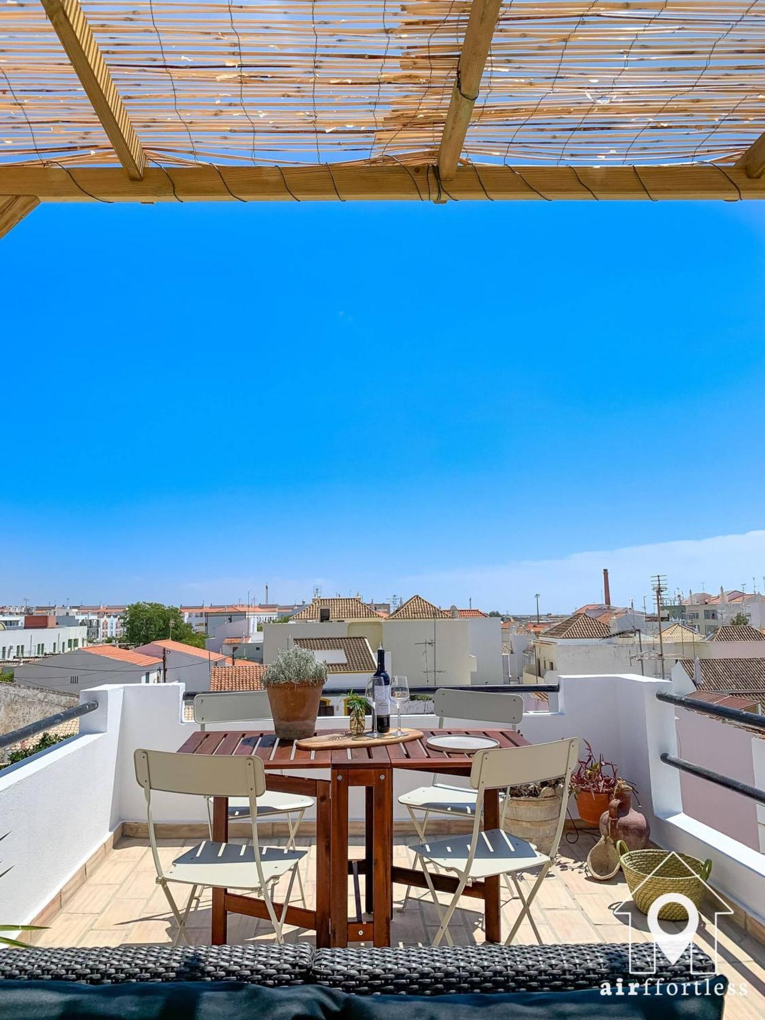 Casa Castelo, Unique Flat W Pool In Taviras Historical Centre公寓 外观 照片