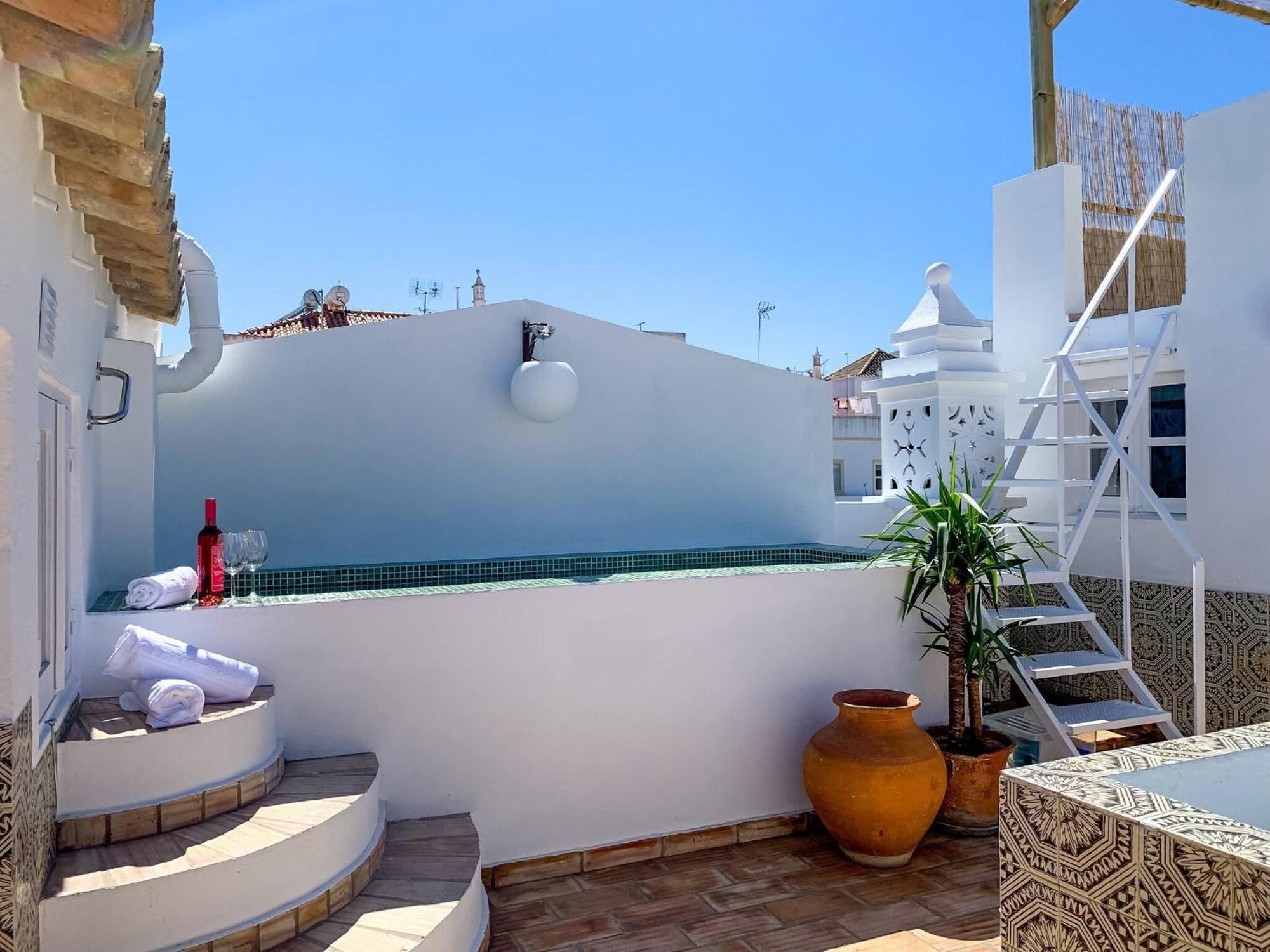 Casa Castelo, Unique Flat W Pool In Taviras Historical Centre公寓 外观 照片
